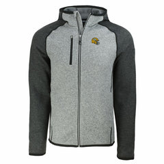 Cutter & Buck Helmet Mainsail Sweater-Knit Full-Zip Hoodie - Green Bay Packers Hoodies