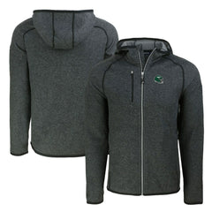 Cutter & Buck Helmet Mainsail Sweater-Knit Full-Zip Hoodie - New York Jets Hoodies