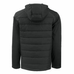 Cutter & Buck Helmet Big & Tall Evoke Hybrid Eco Softshell Recycled Full-Zip Hoodie Jacket - Detroit Lions Hoodies