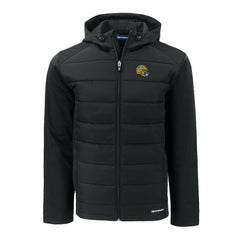 Cutter & Buck Helmet Big & Tall Evoke Hybrid Eco Softshell Recycled Full-Zip Jacket - Green Bay Packers Jackets