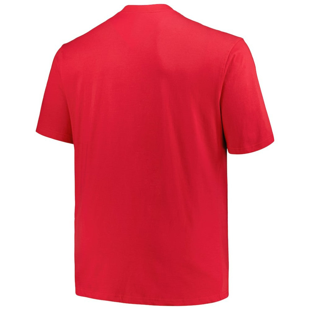 Red St. Louis Cardinals Profile Big & Tall Heart & Soul T-Shirt