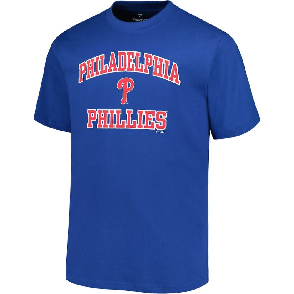 Royal Philadelphia Phillies Profile Big & Tall Heart & Soul T-Shirt