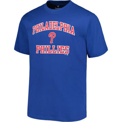 Royal Philadelphia Phillies Profile Big & Tall Heart & Soul T-Shirt