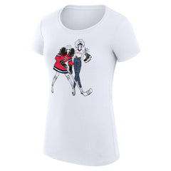 NHL Florida Panthers G-III 4Her by Carl Banks Women's Super-Slim Fit Lightweight Hockey Girls T-Shirt
