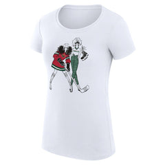 NHL Minnesota Wild G-III 4Her by Carl Banks Women's Super-Slim Fit Lightweight Hockey Girls T-Shirt
