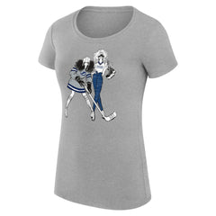 NHL Tampa Bay Lightning G-III 4Her by Carl Banks Women's Super-Slim Fit Lightweight Hockey Girls T-Shirt
