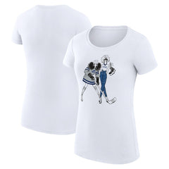NHL Tampa Bay Lightning G-III 4Her by Carl Banks Women's Super-Slim Fit Lightweight Hockey Girls T-Shirt