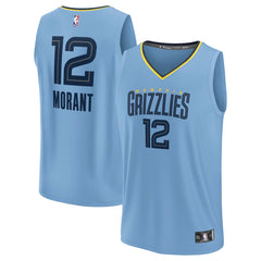 Fanatics Ja Morant Memphis Grizzlies Youth Fast Break Replica Player Jersey