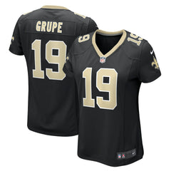 Blake Grupe  Women's Team Game Jersey - New Orleans Saints Jerseys