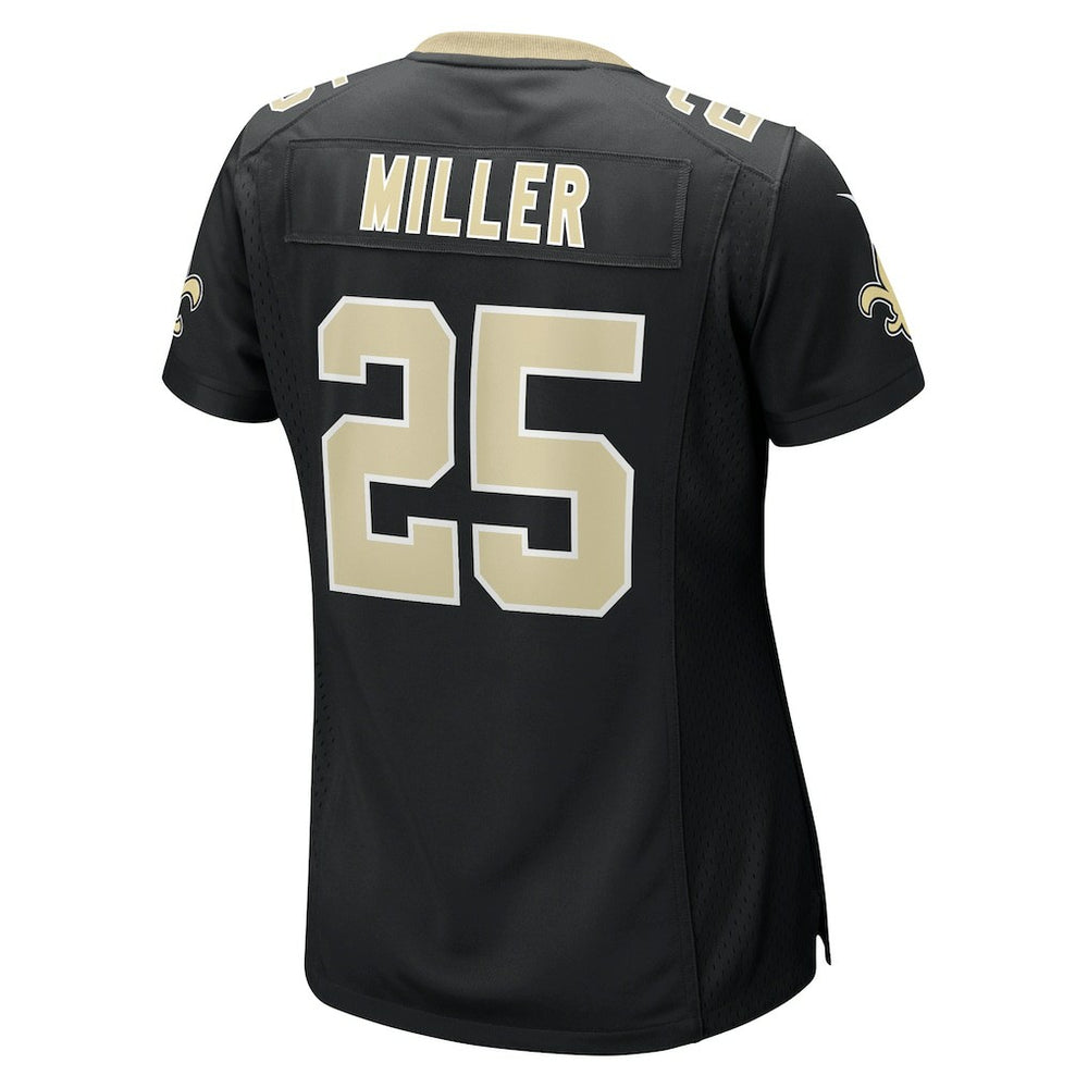 Kendre Miller  Women's Team Game Jersey - New Orleans Saints Jerseys