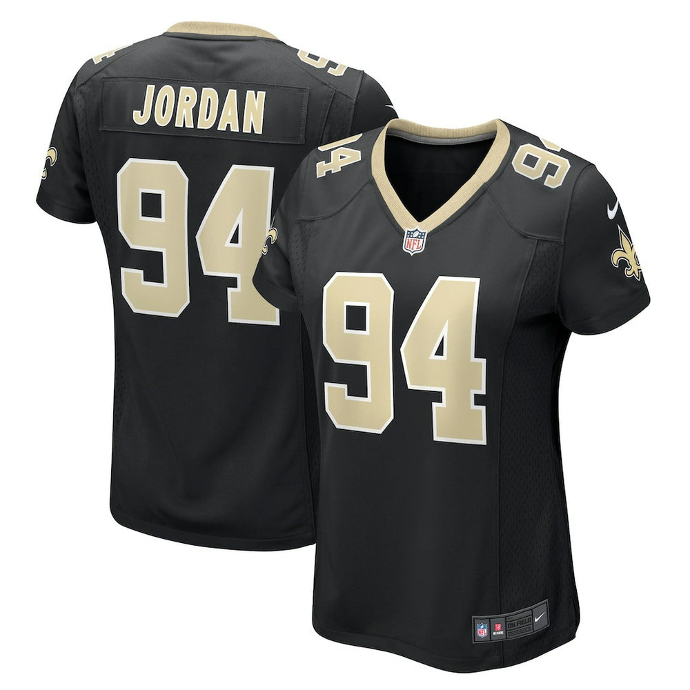 Cameron Jordan  Women's Team Game Jersey - New Orleans Saints Jerseys