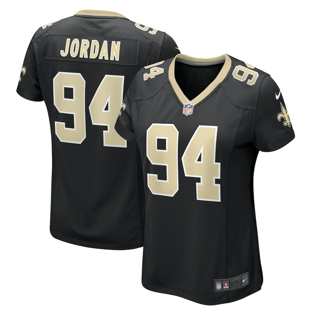 Cameron Jordan  Women's Team Game Jersey - New Orleans Saints Jerseys
