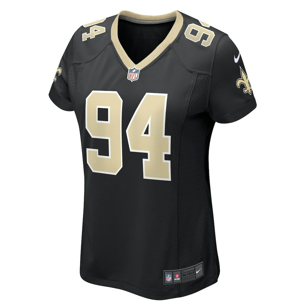 Cameron Jordan  Women's Team Game Jersey - New Orleans Saints Jerseys