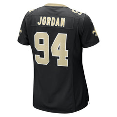 Cameron Jordan  Women's Team Game Jersey - New Orleans Saints Jerseys