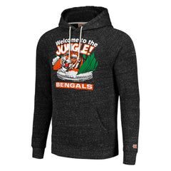 Homage Unisex Hyperlocal Raglan Pullover Hoodie - Cincinnati Bengals Hoodies