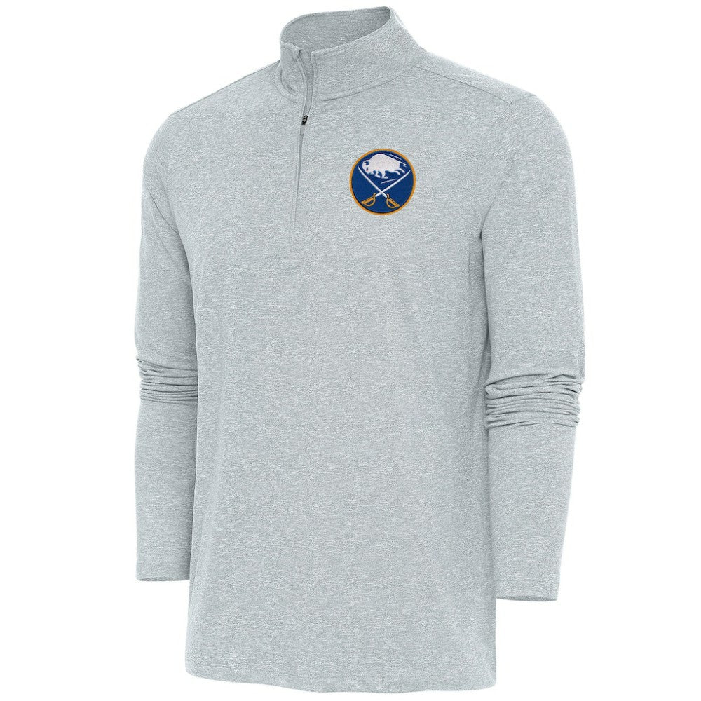 NHL Buffalo Sabres Antigua Hunk Quarter-Zip Pullover Top