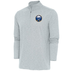 NHL Buffalo Sabres Antigua Hunk Quarter-Zip Pullover Top