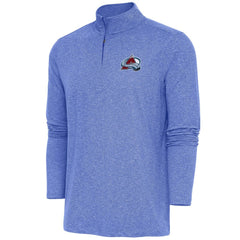 NHL Colorado Avalanche Antigua Hunk Quarter-Zip Pullover Top