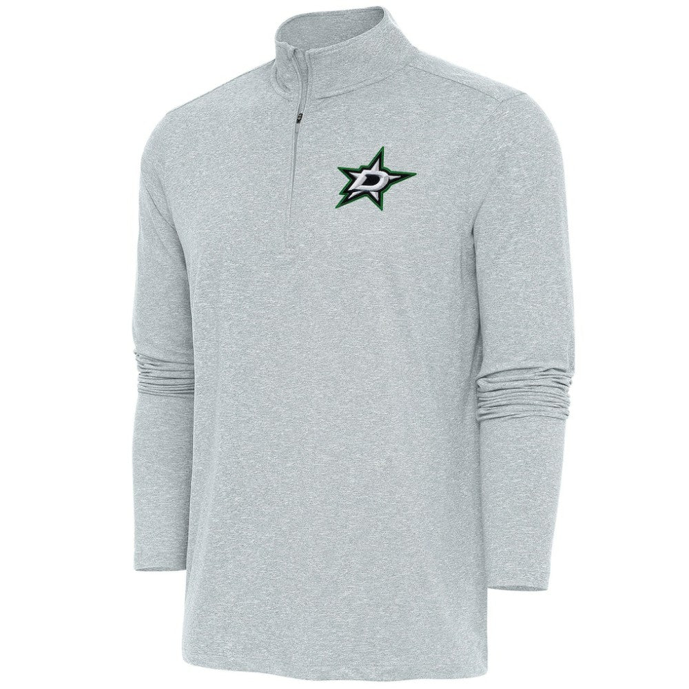 NHL Dallas Stars Antigua Hunk Quarter-Zip Pullover Top
