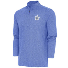 NHL Toronto Maple Leafs Antigua Hunk Quarter-Zip Pullover Top