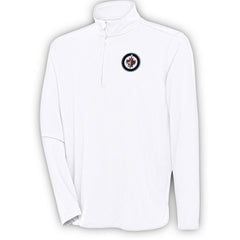NHL Winnipeg Jets Antigua Hunk Quarter-Zip Pullover Top