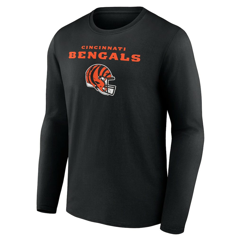 Ja'Marr Chase  Team Wordmark Player Name & Number Long Sleeve T-Shirt - Cincinnati Bengals T-shirts