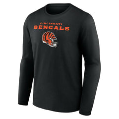 Ja'Marr Chase  Team Wordmark Player Name & Number Long Sleeve T-Shirt - Cincinnati Bengals T-shirts