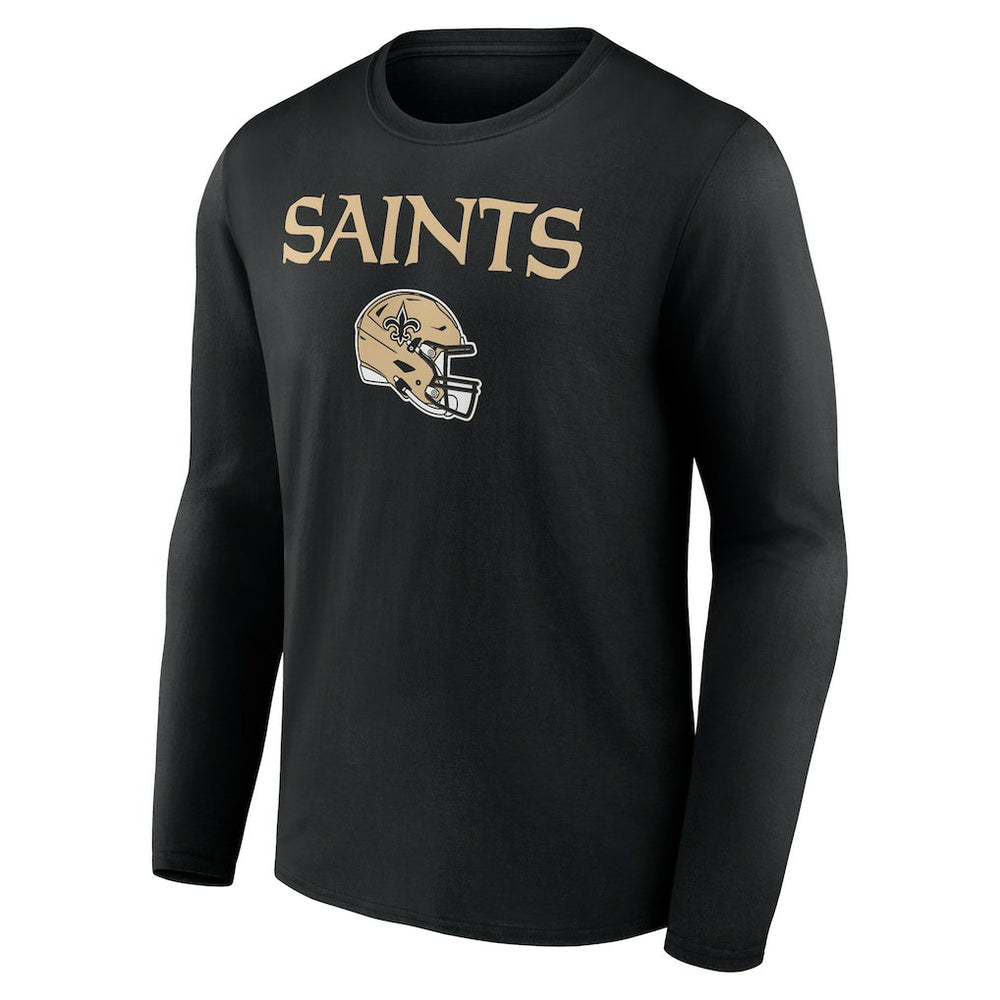 Alvin Kamara  Team Wordmark Player Name & Number Long Sleeve T-Shirt - New Orleans Saints T-shirts