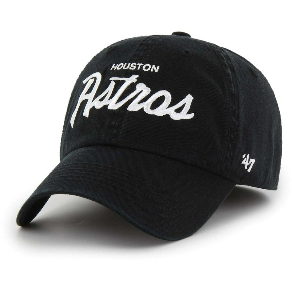 Black Houston Astros '47 Crosstown Classic Franchise Fitted Hat