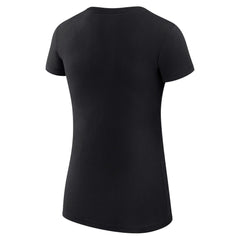 Black Cincinnati Reds G-III 4Her by Carl Banks Women's Super-Slim Fit Lightweight City Graphic T-Shirt