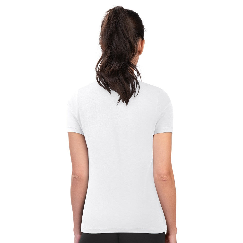White Cincinnati Reds G-III 4Her by Carl Banks Women's Super-Slim Fit Lightweight City Graphic T-Shirt