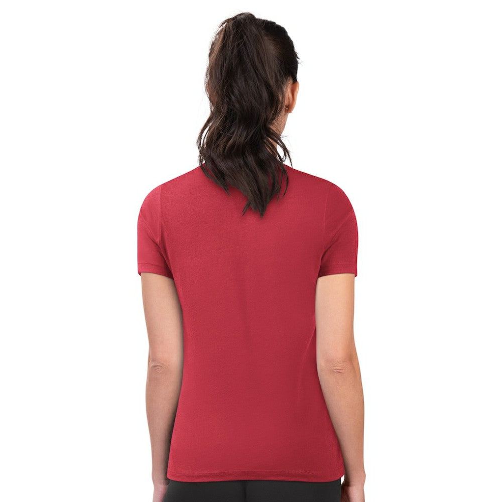 Red Philadelphia Phillies G-III 4Her by Carl Banks Women's Super-Slim Fit Lightweight City Graphic T-Shirt