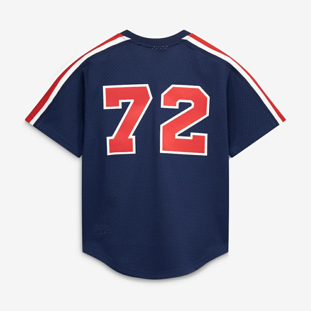 Navy Carlton Fisk Chicago White Sox Mitchell & Ness Authentic Batting Practice Jersey