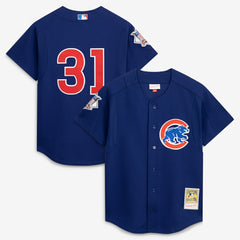 Royal Greg Maddux Chicago Cubs Mitchell & Ness Cooperstown Collection 2005 Batting Practice Jersey