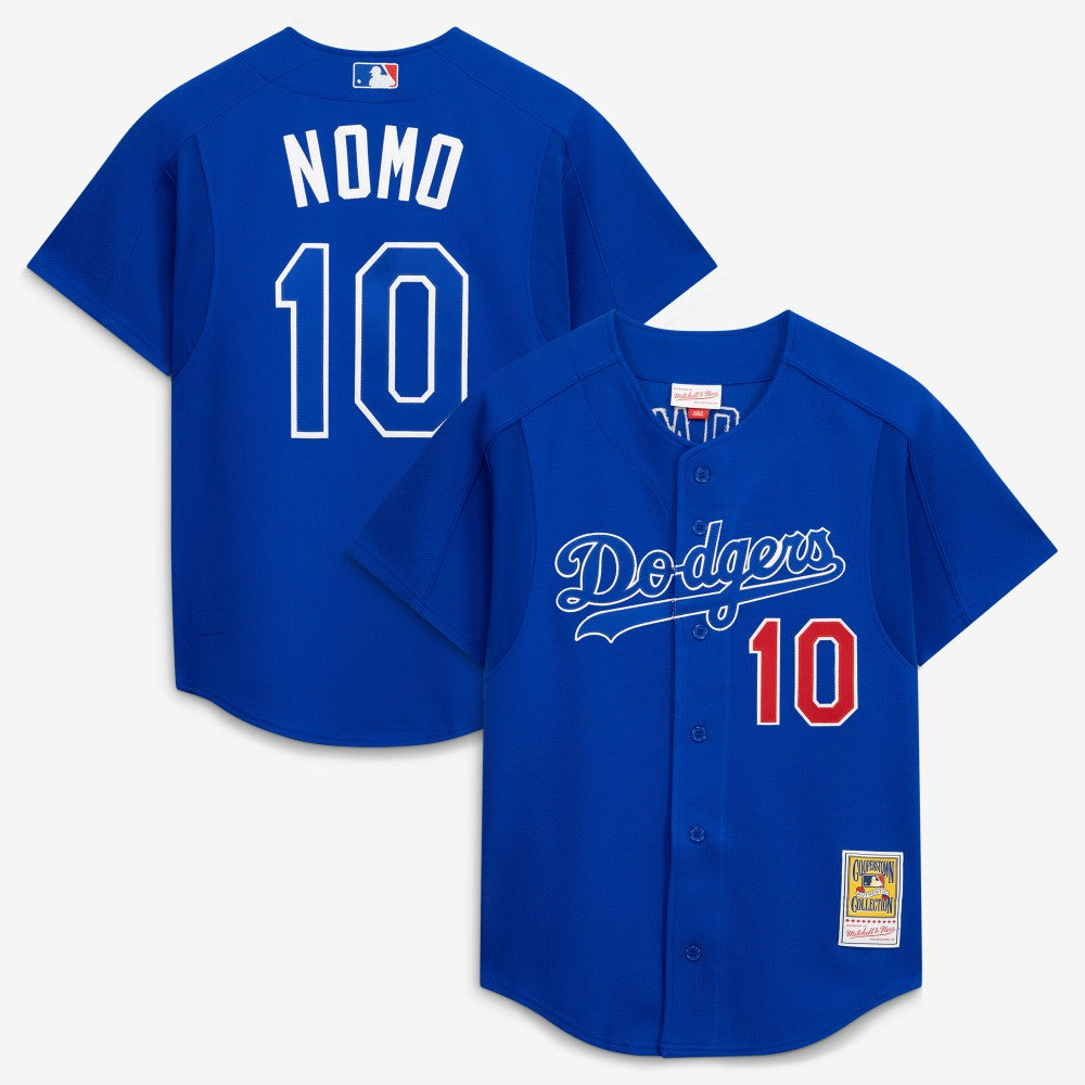 Royal Hideo Nomo Los Angeles Dodgers Mitchell & Ness Cooperstown Collection 2004 Batting Practice Jersey