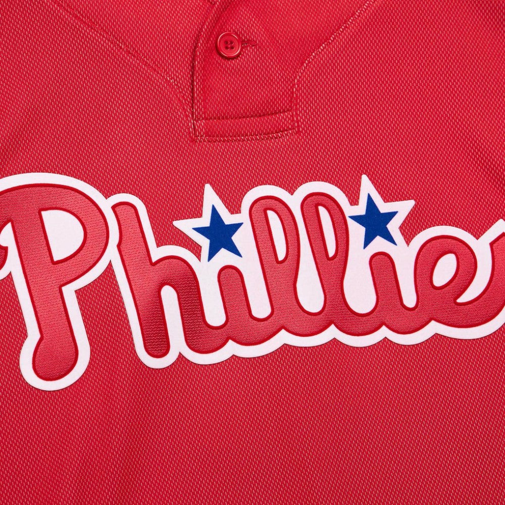 Red Roy Halladay Philadelphia Phillies Mitchell & Ness Authentic Batting Practice Jersey