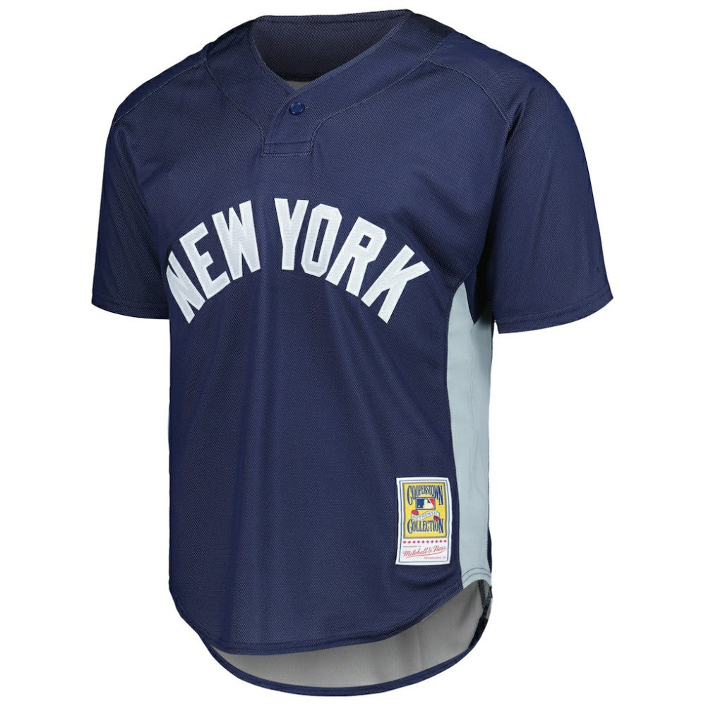 Navy Mariano Rivera New York Yankees Mitchell & Ness Authentic Batting Practice Jersey