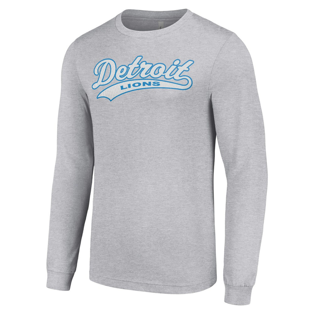 Starter Tailsweep Long Sleeve T-Shirt - Detroit Lions T-shirts