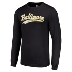 Starter Tailsweep Long Sleeve T-Shirt - Baltimore Ravens T-shirts