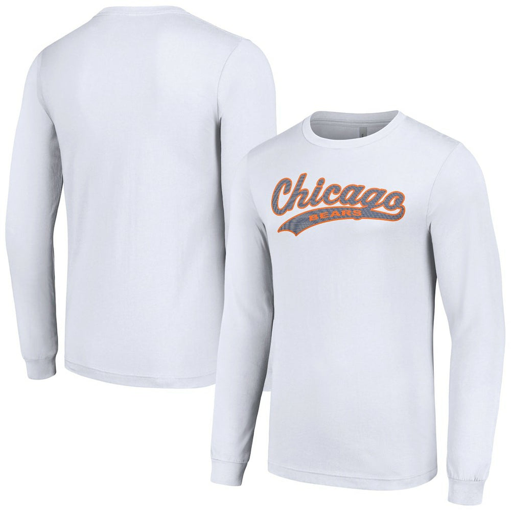 Starter Tailsweep Long Sleeve T-Shirt - Chicago Bears T-shirts