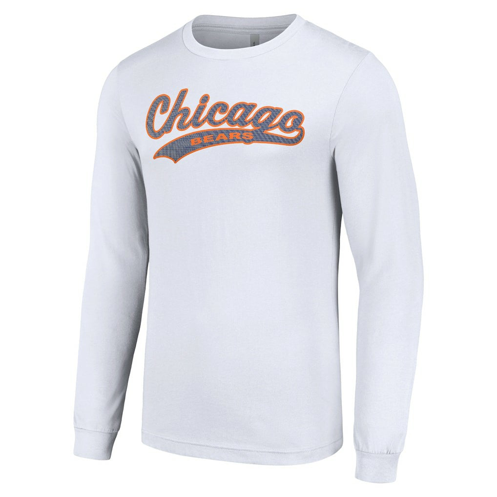 Starter Tailsweep Long Sleeve T-Shirt - Chicago Bears T-shirts