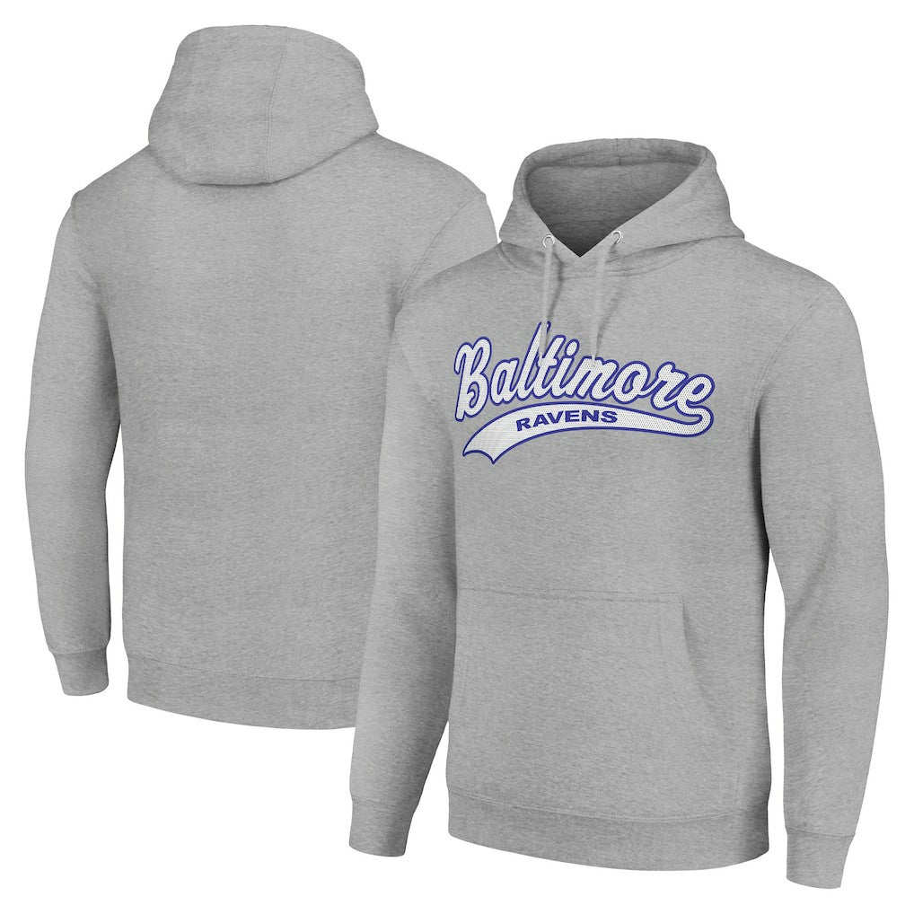 Starter Unisex Tailsweep Pullover Hoodie - Baltimore Ravens Hoodies