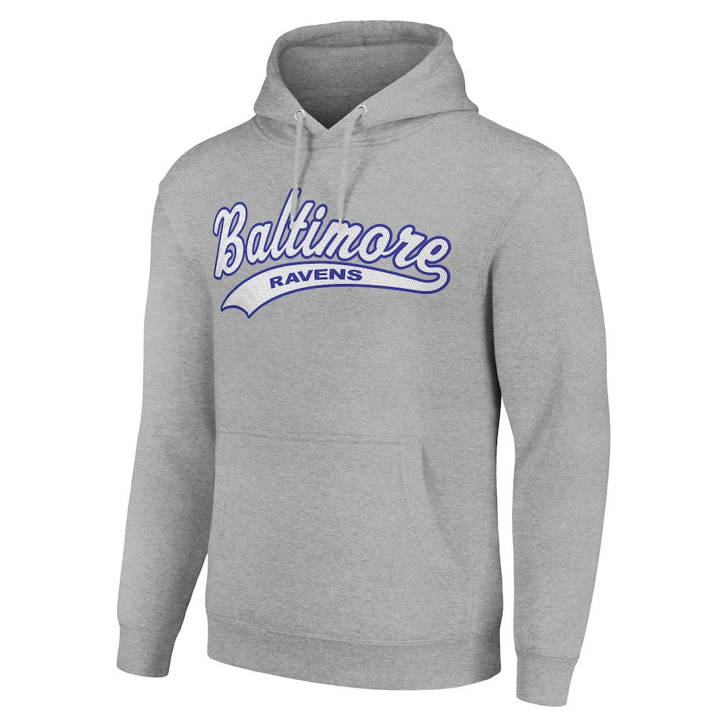 Starter Unisex Tailsweep Pullover Hoodie - Baltimore Ravens Hoodies