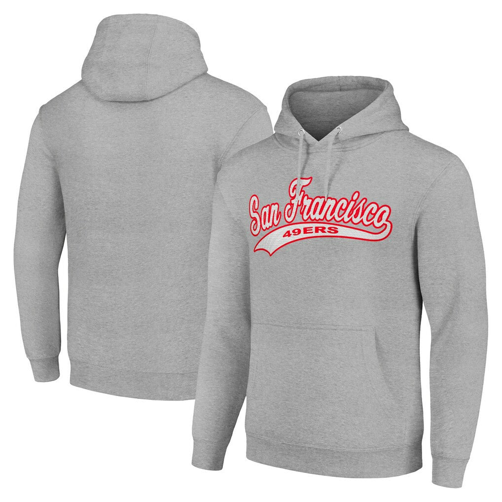 Starter Unisex Tailsweep Pullover Hoodie - San Francisco 49ers Hoodies