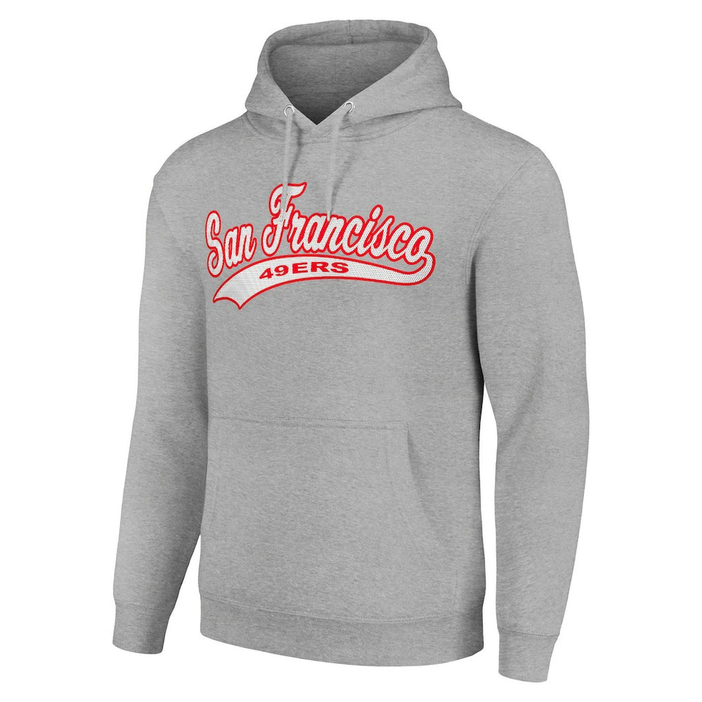 Starter Unisex Tailsweep Pullover Hoodie - San Francisco 49ers Hoodies