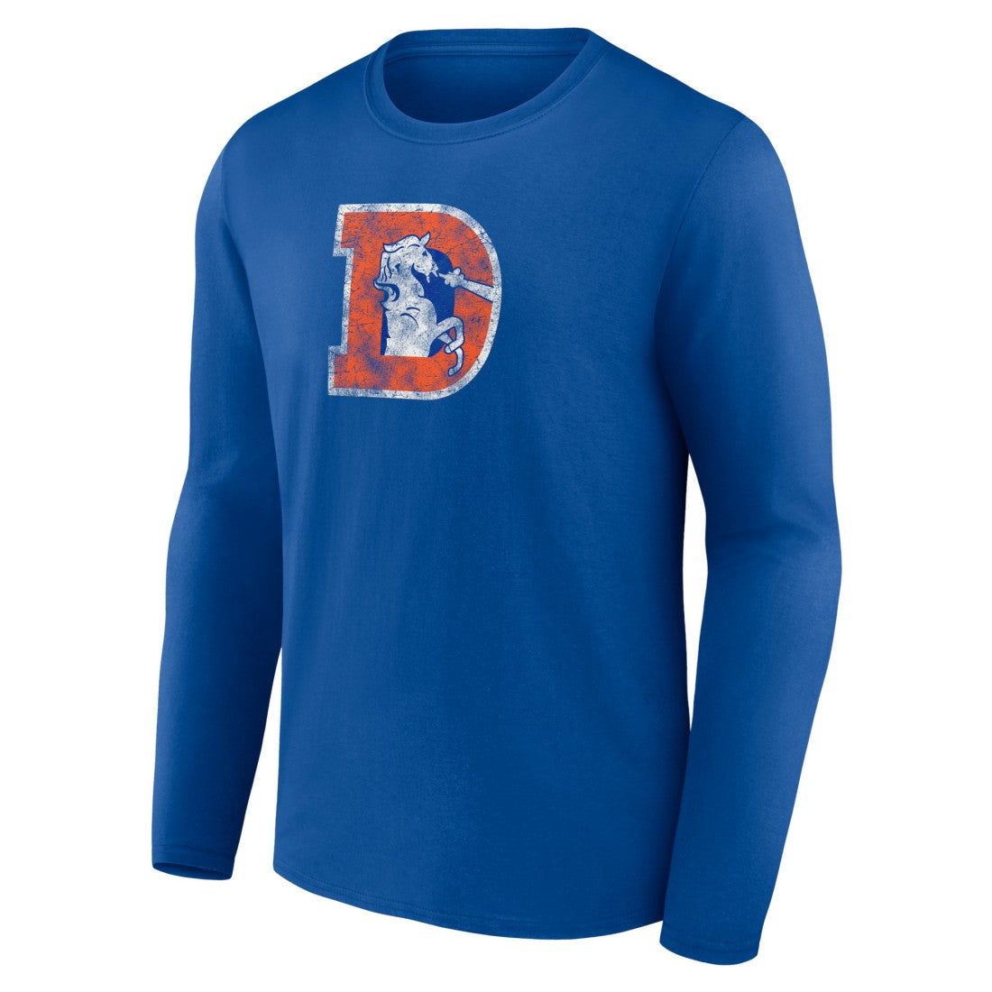 Throwback Long Sleeve T-Shirt - Denver Broncos T-shirts