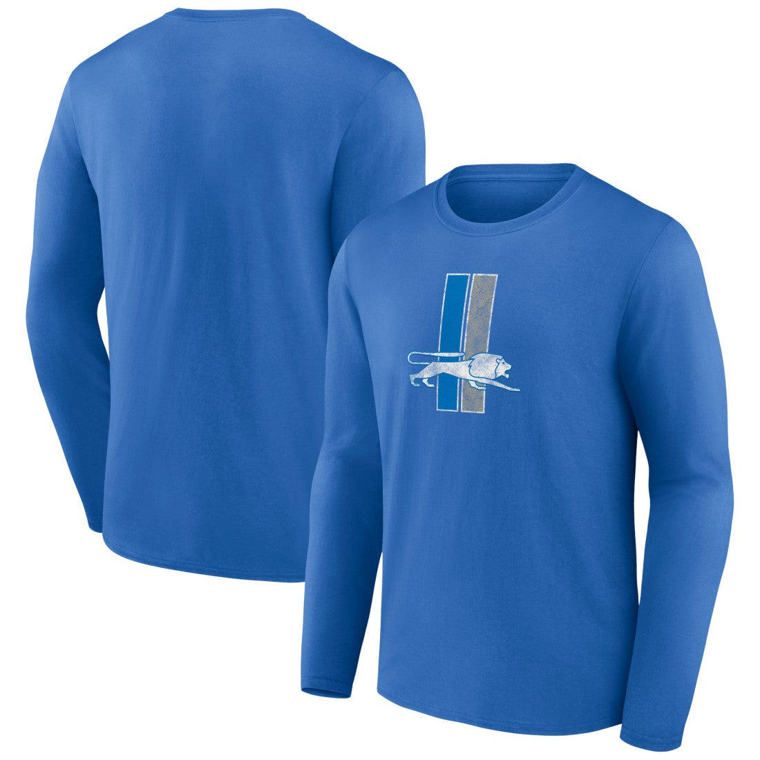 Throwback Long Sleeve T-Shirt - Detroit Lions T-shirts
