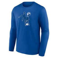 Throwback Long Sleeve T-Shirt - Indianapolis Colts T-shirts