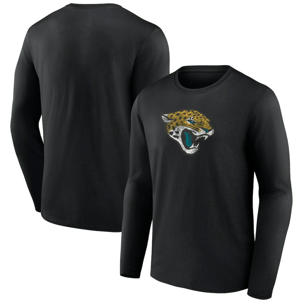 Throwback Long Sleeve T-Shirt - Jacksonville Jaguars T-shirts