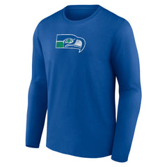Throwback Long Sleeve T-Shirt - Seattle Seahawks T-shirts